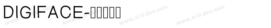 DIGIFACE字体转换