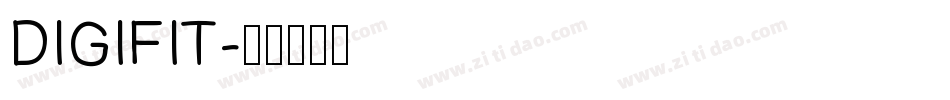 DIGIFIT字体转换