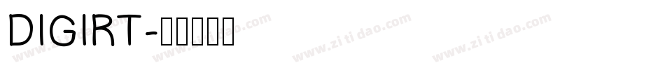 DIGIRT字体转换