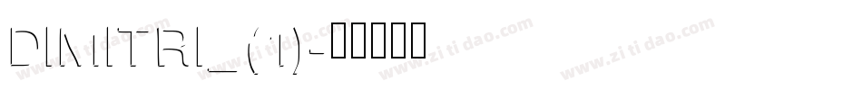 DIMITRI_(1)字体转换
