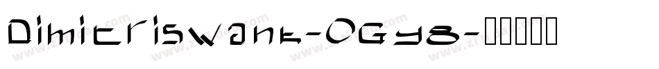 DimitriSwank-OGy8字体转换