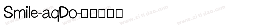 Smile-aqDo字体转换