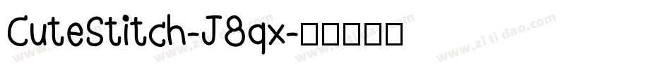 CuteStitch-J8qx字体转换