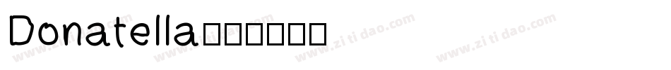 Donatella字体转换