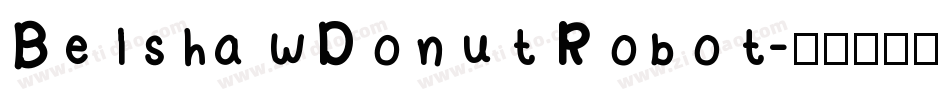 BelshawDonutRobot字体转换