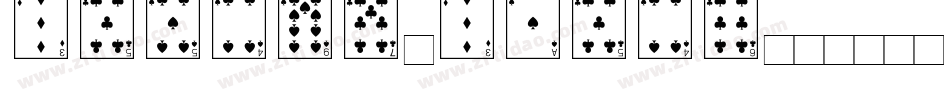 Credit-Cards字体转换