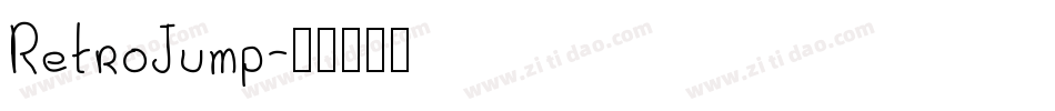 RetroJump字体转换