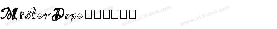 MisterDope字体转换