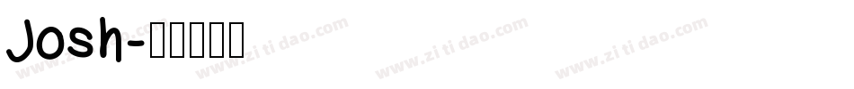 Josh字体转换