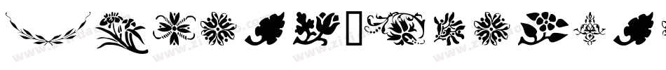 Stoned-OrnamentsOne字体转换
