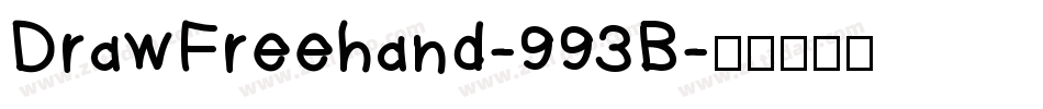 DrawFreehand-993B字体转换