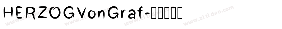 HERZOGVonGraf字体转换