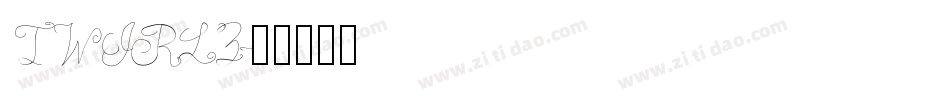 TWIRLZ字体转换