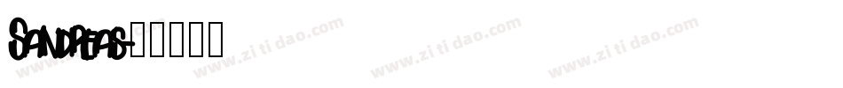 Sandreas字体转换