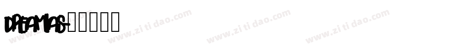dreamlas字体转换