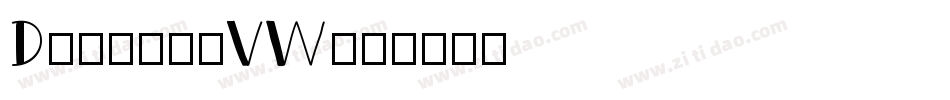 Deko-2vVW字体转换