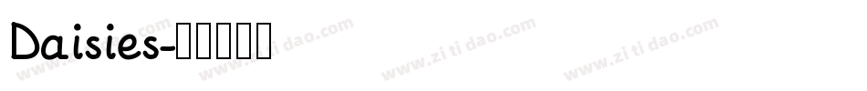 Daisies字体转换