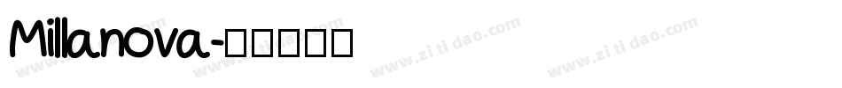 Millanova字体转换