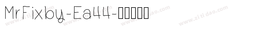 MrFixby-Ea44字体转换