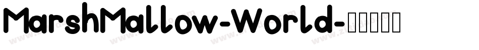 MarshMallow-World字体转换