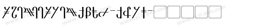 ReanaarianBold-zxj3字体转换