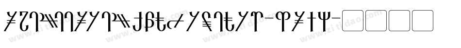 ReanaarianBoldItalic-5r28字体转换