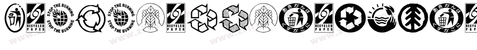 Recycle-Alternate字体转换