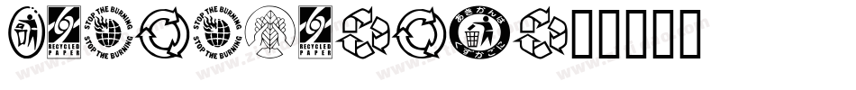 Recycle-It字体转换