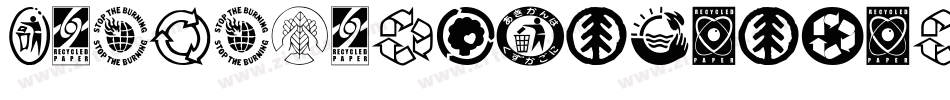 Recycle-Standard字体转换