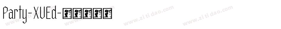 Party-XVEd字体转换
