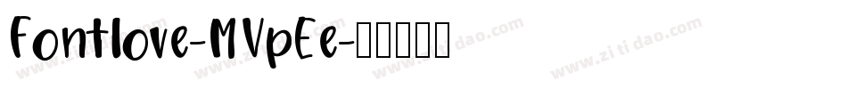 Fontlove-MVpEe字体转换