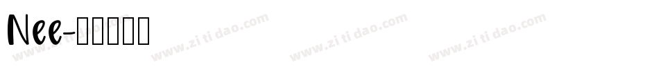 Nee字体转换