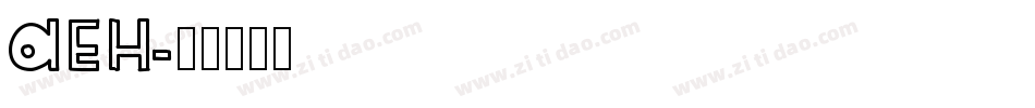 AEH字体转换