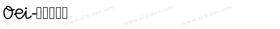 Oei字体转换