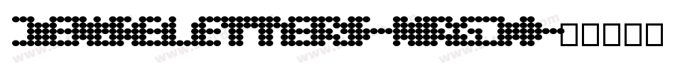 DenseLetters-nRgDO字体转换