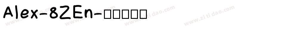 Alex-8ZEn字体转换