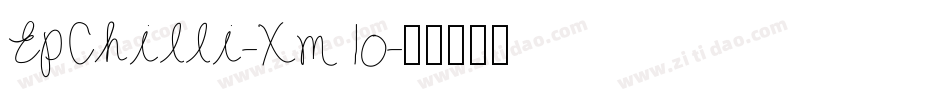 EpChilli-Xm1o字体转换