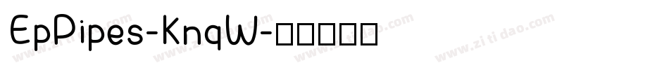 EpPipes-KnqW字体转换