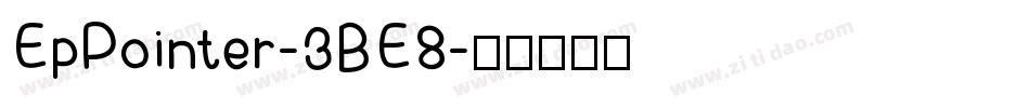 EpPointer-3BE8字体转换