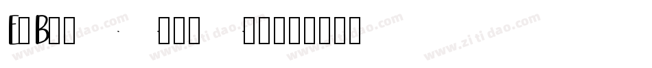 EtBt7001-z0xa字体转换