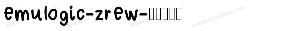 Emulogic-zrEw字体转换