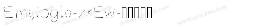 Emulogic-zrEw字体转换