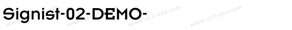 Signist-02-DEMO字体转换