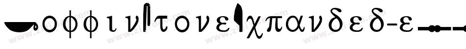 CoffinStoneExpanded-eZZpB字体转换