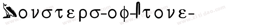 Monsters-of-Stone字体转换