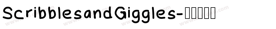 ScribblesandGiggles字体转换