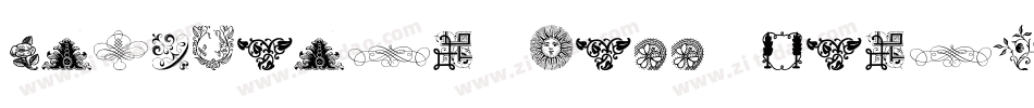 Victorian-Free-Ornaments字体转换