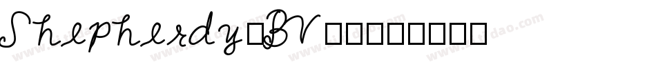 Shepherdy-BV85字体转换
