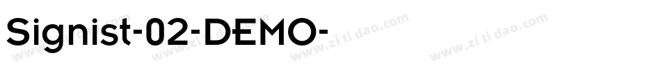 Signist-02-DEMO字体转换