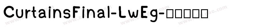 CurtainsFinal-LwEg字体转换